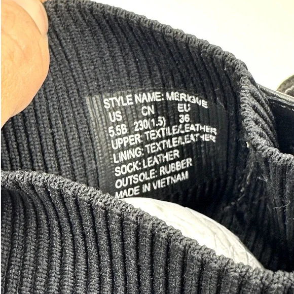 Kate spade new york Merigue Knit Combat Boots Size 5.5 - Picture 8 of 11